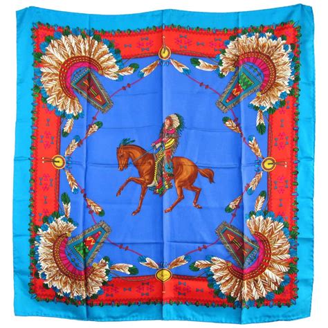 hermes native american indian scarf|Indian Hermes Scarf .